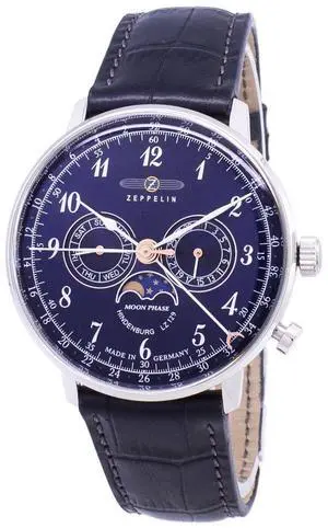 Zeppelin Series LZ 129 Hindenburg Germany Made 7036-3 70363 Men's Watch