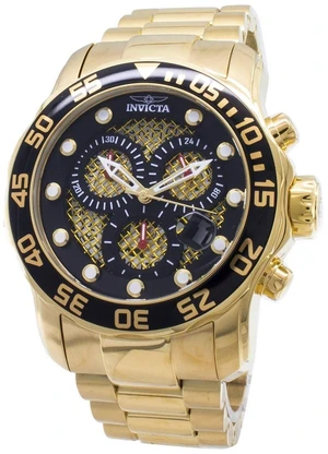 Invicta Pro Diver Chronograph Quartz 300M 19837 Men's Watch Invicta Pro Diver Chronograph Quartz 300M 19837 Men's Watch