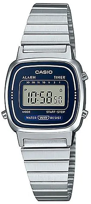 Casio Alarm Digital LA-670WA-2D LA670WA-2D Women's Watch Casio Alarm Digital LA-670WA-2D LA670WA-2D Women's Watch