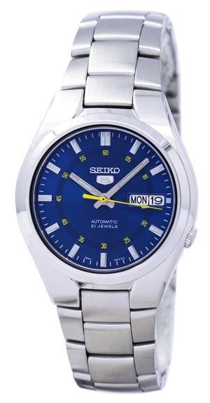 Seiko SNZB23 / SNZB23J1 – Orologio Uomo Automatico 5 Sports, Cassa 40mm, Vetro Hardlex, Impermeabile 10 ATM