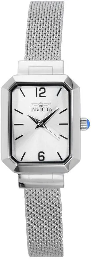 Invicta Angel Stainless Steel Silver Dial Quartz 48150 Women's Watch