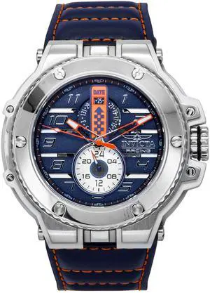 Invicta Racing Blue Dial Sports Quartz 200M Men's Watch 47378