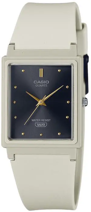 Casio POP Analog Beige Resin Strap Water-Resist Quartz MQ-38UC-8A Ladies Watch Casio POP Analog Beige Resin Strap Water-Resist Quartz MQ-38UC-8A Ladies Watch