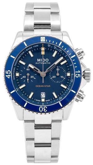 Mido Ocean Star Chronograph Titanium Automatic M0266274404100 200M Mens Watch