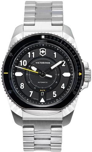 Victorinox Swiss Army Journey 1884 Black Dial Automatic 241981 200M Mens Watch