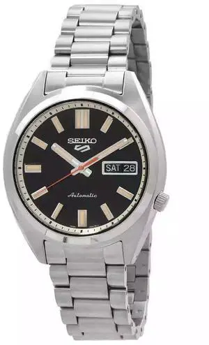 Seiko 5 Sports Black Wash Dial Automatic Sports 100M Men's watch SRPK89K1