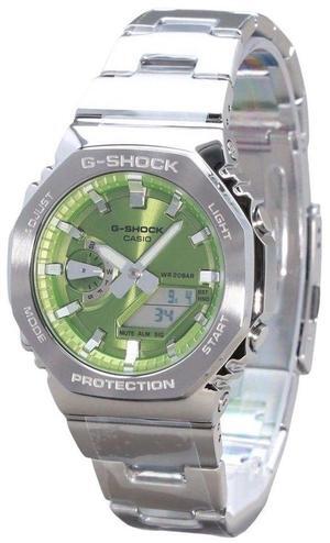 Casio G-Shock Green Dial Quartz Sports 200M Men's Watch GM-2110D-3A
