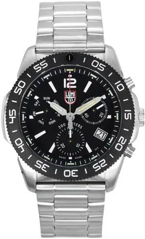 Luminox Pacific Diver Chronograph Black Dial Quartz 200M Men's Watch XS.3142
