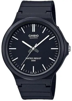Casio Youth Analog Resin Strap Black Dial Quartz MW-240-1EV Men's Watch Casio Youth Analog Resin Strap Black Dial Quartz MW-240-1EV Men's Watch