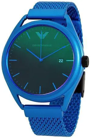 Emporio Armani Matteo Green Dial Quartz AR11328 Men's Watch