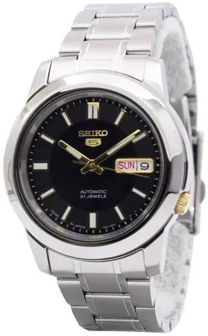 Seiko 5 Automatic 21 Jewels Japan Made SNKK17 SNKK17J1 SNKK17J Men's Watch