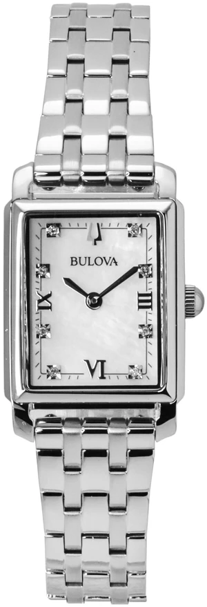 Bulova Sutton Mother Of Pearl Dial Quartz Casual Women's Watch 96P244 Bulova Sutton Mother Of Pearl Dial Quartz Casual Women's Watch 96P244