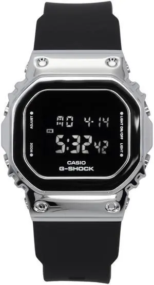 Casio G-Shock Digital Resin Strap Quartz GM-S5600U-1 200M Men's Watch