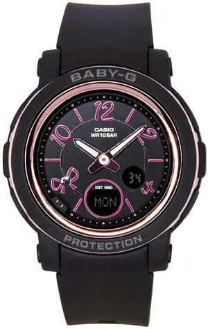 Casio Baby-G Black Dial Quartz Sports 100M Women's Watch BGA-290RA-1A