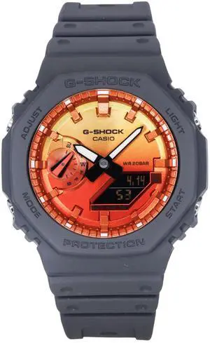 Casio G-Shock Multicolor Dial Quartz Sports 200M Men's Watch GA-2100FL-8A