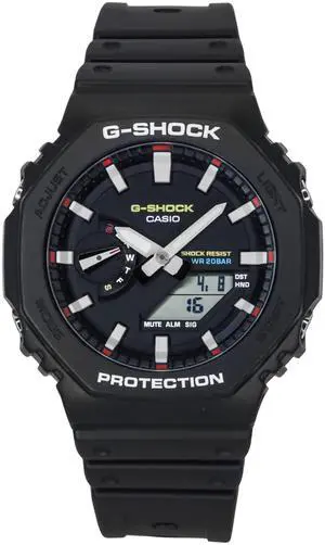 Casio G-Shock Black Dial Quartz Sports 200M Men's Watch GA-2100RL-1A