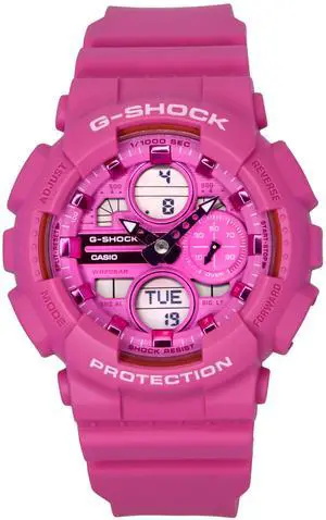 Casio G-Shock Pink Dial Quartz Sports 200M Women's Watch GMA-P2100PP-4A