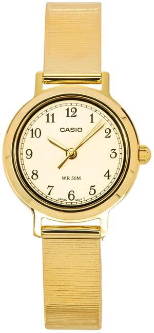 Casio Standard Analog Cream Dial Quartz Casual Women's Watch LTP-B170G-9BV