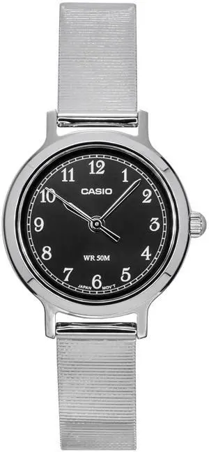 Casio Standard Analog Black Dial Quartz Casual Women's Watch LTP-B170D-1BV Casio Standard Analog Black Dial Quartz Casual Women's Watch LTP-B170D-1BV