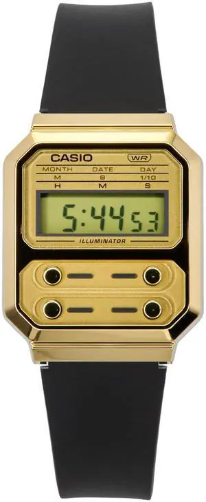 Casio Vintage Digital Resin Strap Quartz A100WEFG-9A Unisex Watch