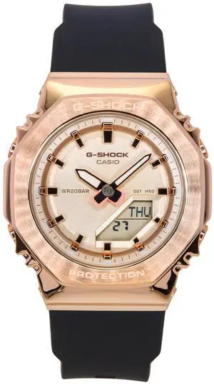 Casio G-Shock Gold Dial Quartz Sports 200M Women's Watch GM-S2110PG-1A4