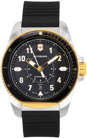 Victorinox Journey 1884 Black Dial Quartz Diver's 200M Men's Watch 242014