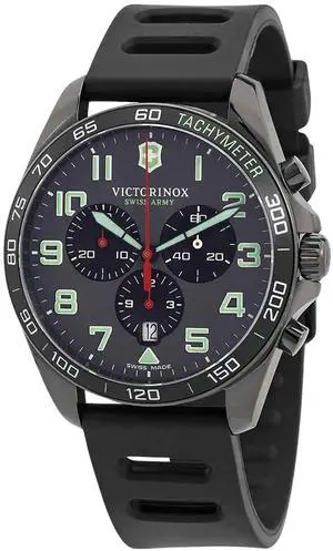 Victorinox Fieldforce Chronograph Grey Dial Quartz 100M Men's Watch 241891