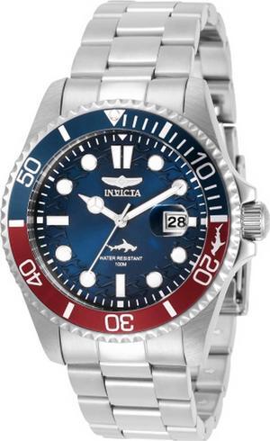 Invicta Pro Diver Stainless Steel Blue Dial Quartz 30951 100M Men's Watch