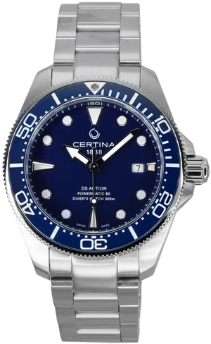 Certina DS Diver Blue Dial Automatic 300M Men's Watch C032.607.11.041.00 Certina DS Diver Blue Dial Automatic 300M Men's Watch C032.607.11.041.00