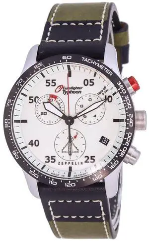 Zeppelin Eurofighter Quartz Chronograph Z72985 100M Men's Watch