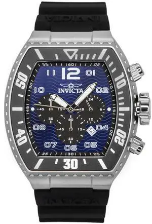 Invicta Pro Diver Chronograph Blue Dial Quartz 100M Men's Watch 47281