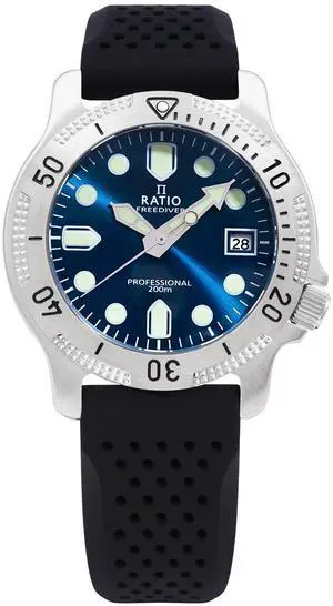 Ratio FreeDiver Professional Quartz Diver's RTF023 200M Men's Watch