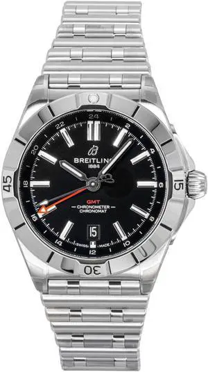 Breitling Chronomat Black Dial Automatic Diver's 200M Men's Watch A32398101B1A1