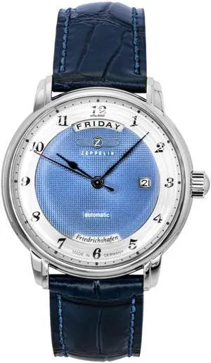 Zeppelin Friedrichshafen Blue Dial Automatic Dress Men's Watch 85623