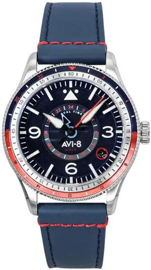 AVI-8 Flyboy Blue Dial Automatic Sports Men's Watch AV-4128-04