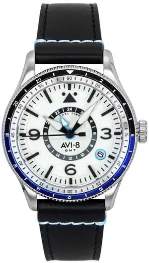 AVI-8 Flyboy White Dial Automatic Sports Men's Watch AV-4128-02