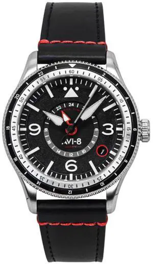 AVI-8 Flyboy Black Dial Automatic Sports Men's Watch AV-4128-01