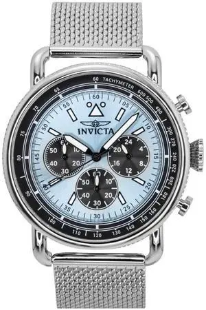 Invicta Speedway Chronograph Stainless Steel Blue Dial Quartz 47359 Men's Watch
