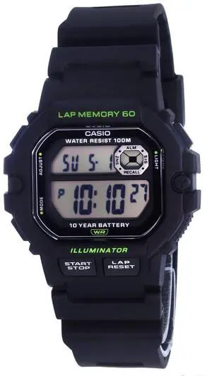 Casio Vintage Digital Stainless Steel Quartz A1100D-1 Unisex Watch