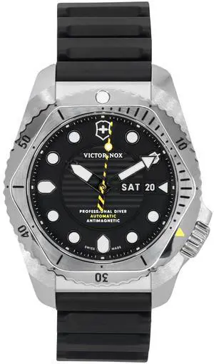 Victorinox Dive Pro Black Dial Automatic Diver's 300M Men's Watch 241994