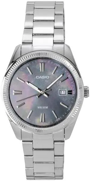 Casio Standard Analog Mother Of Pearl Quartz Casual Men's Watch MTP-1302DS-1AV