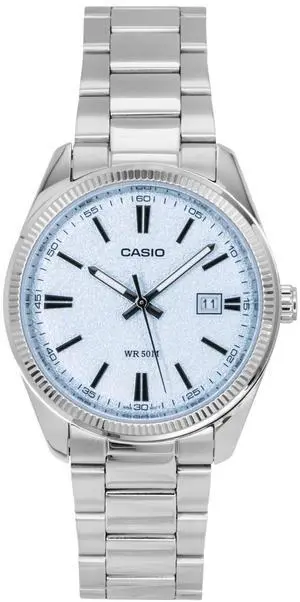 Casio Standard Analog Light Blue Dial Quartz Casual Men's Watch MTP-1302DA-2A2V