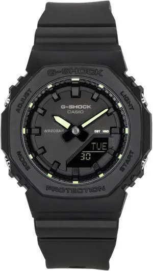 Casio G-Shock Black Dial Quartz Sports 200M Women's Watch GMA-P2100SA-1A2
