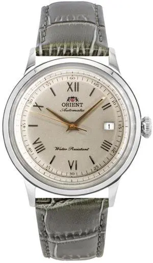 Orient Bambino Classic Leather Strap Beige Dial Automatic RA-AC0025N Men's Watch Orient Bambino Classic Leather Strap Beige Dial Automatic RA-AC0025N Men's Watch