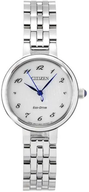 Citizen L Stainless Steel White Dial Eco-Drive EM0990-81A Women's Watch Citizen L Stainless Steel White Dial Eco-Drive EM0990-81A Women's Watch