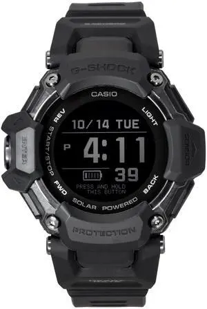 Casio G-Shock G-Squad Digital Smartphone Link Resin Strap Solar GBD-H2000-1B 200M Men's Watch
