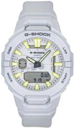 Casio G-Shock G-Squad Analog Digital Smartphone Link Resin Strap White Dial Quartz GBA-950-7A 200M Men's Watch Casio G-Shock G-Squad Analog Digital Smartphone Link Resin Strap White Dial Quartz GBA-950-7A 200M Men's Watch