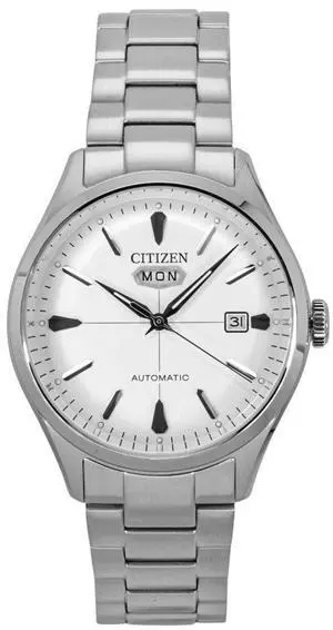Citizen C7 Stainless Steel White Dial Automatic NH8391-51A Men's Watch Citizen C7 Stainless Steel White Dial Automatic NH8391-51A Men's Watch