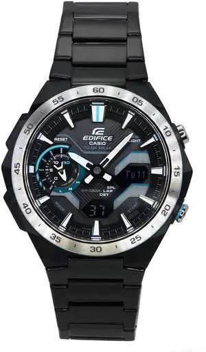 Casio Edifice Windflow Analog Digital Smartphone Link Black Dial Solar ECB-2200DD-1A 100M Men's Watch Casio Edifice Windflow Analog Digital Smartphone Link Black Dial Solar ECB-2200DD-1A 100M Men's Watch