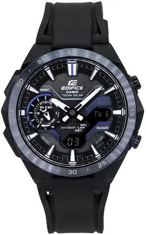 Casio Edifice Windflow Analog Digital Smartphone Link Black Dial Tough Solar ECB-2200PB-1A 100M Men's Watch Casio Edifice Windflow Analog Digital Smartphone Link Black Dial Tough Solar ECB-2200PB-1A 100M Men's Watch